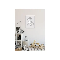 Wandbild Scribble Birdy 50x70 cm ^ Komar Online