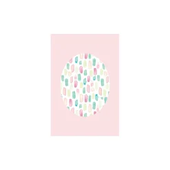 Wandbild Shelly Patterns Rose 50x70 cm ^ Komar New