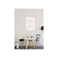 Wandbild Shelly Patterns Rose 50x70 cm ^ Komar New