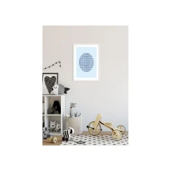 Wandbild Shelly Patterns Blue 40x50 cm ^ Komar Sale