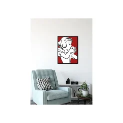 Wandbild Snow White Apple Bite red 50x70 cm ^ Komar Outlet