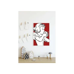 Wandbild Snow White Apple Bite red 40x50 cm ^ Komar Sale