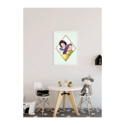 Wandbild Snow White & Dopey 50x70 cm ^ Komar New