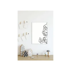 Wandbild Snow White Dwarves 40x50 cm ^ Komar New