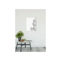 Wandbild Snow White Dwarves 40x50 cm ^ Komar New