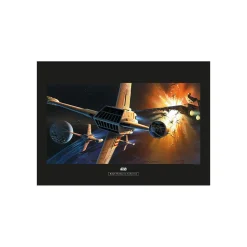 Wandbild Star Wars Classic Endor Orbit War 50x40 cm ^ Komar Sale