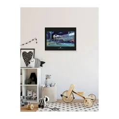 Wandbild Star Wars Classic Falcon Hangar 70x50 cm ^ Komar Best