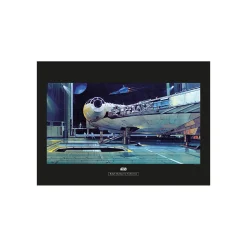 Wandbild Star Wars Classic Falcon Hangar 70x50 cm ^ Komar Best