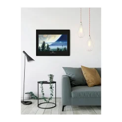 Wandbild Star Wars Classic Yavin Lookout 70x50 cm ^ Komar Clearance