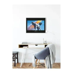 Wandbild Star Wars Classic Hoth Battle AT-AT 70x50 cm ^ Komar Best