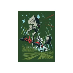 Wandbild Star Wars Classic Vector Endor 50x70 cm ^ Komar