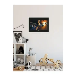 Wandbild Star Wars Classic Endor Orbit War 70x50 cm ^ Komar Clearance
