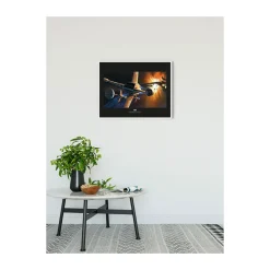 Wandbild Star Wars Classic Endor Orbit War 70x50 cm ^ Komar Clearance