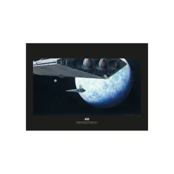 Wandbild Star Wars Classic Hoth Orbit 70x50 cm ^ Komar Outlet