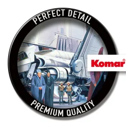 Wandbild Star Wars Classic Death Star Shuttle Dock 70x50 cm ^ Komar Hot