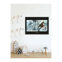 Wandbild Star Wars Classic Hoth Battle Ground 70x50 cm ^ Komar New
