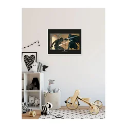 Wandbild Star Wars Classic Vader Luke Hallway 70x50 cm ^ Komar