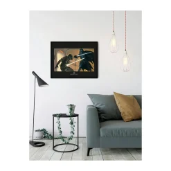 Wandbild Star Wars Classic Vader Luke Hallway 70x50 cm ^ Komar