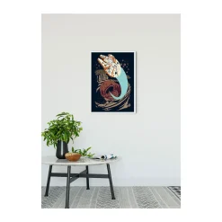 Wandbild Star Wars Classic Vector Asteroid Worm 50x70 cm ^ Komar Hot