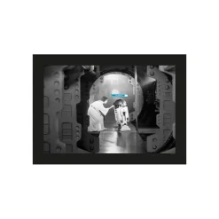 Wandbild Star Wars Classic Leia R2D2 Upload 70x50 cm ^ Komar Sale