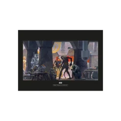 Wandbild Star Wars Classic Mos Eisley Streets 50x40 cm ^ Komar Clearance