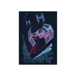 Wandbild Star Wars Classic Vector TIE-Fighter 40x50 cm ^ Komar Outlet