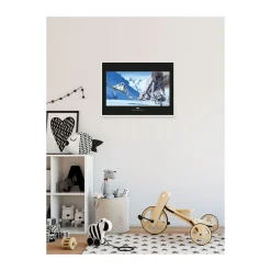 Wandbild Star Wars Classic Hoth Battle Snowspeeder 50x40 cm ^ Komar