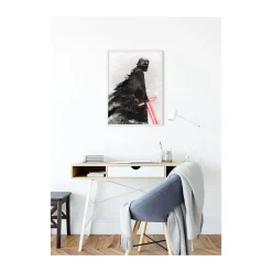 Wandbild Star Wars EP9 Kylo Vader Shadow 40x50 cm ^ Komar