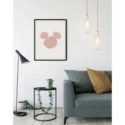 Wandbild Striped Mouse 40x50 cm ^ Komar Discount