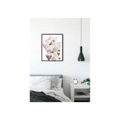 Wandbild Triangles Red 50x70 cm ^ Komar Best