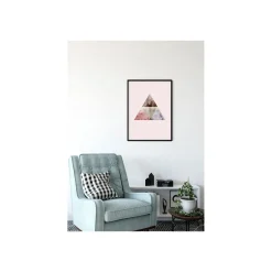 Wandbild Triangles Top Red 50x70 cm ^ Komar Clearance