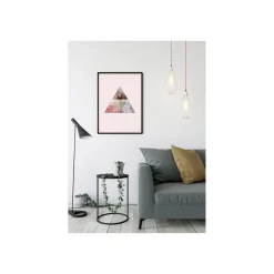 Wandbild Triangles Top Red 50x70 cm ^ Komar Clearance