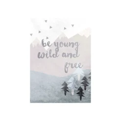 Wandbild Wild and Free 50x70 cm ^ Komar Outlet