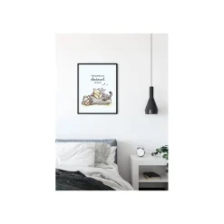 Wandbild Winnie the Pooh Path 50x70 cm ^ Komar Best