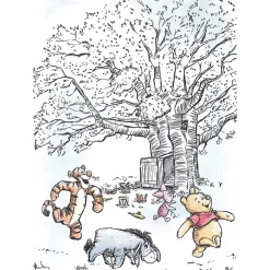 Wandbild Winnie the Pooh Playground 50x70 cm ^ Komar Hot