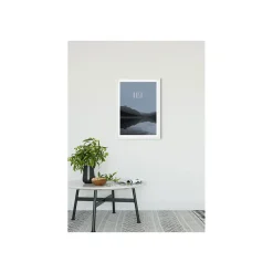 Wandbild Word Lake Hush Steel 50x70 cm ^ Komar Sale