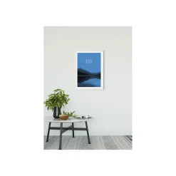 Wandbild Word Lake Hush Blue 50x70 cm ^ Komar Online