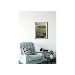 Wandbild Word Lake Silence Sand 50x70 cm ^ Komar Best
