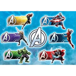 Wandtattoo Avengers Plates 100x70 cm ^ Komar Sale