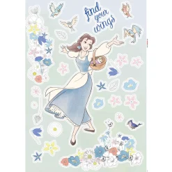 Wandtattoo Belle find your Wings 50x70 cm ^ Komar Clearance