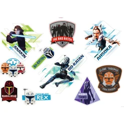 Wandtattoo Clone Wars Badges 100x70 cm ^ Komar Clearance