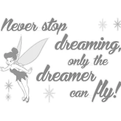 Wandtattoo Disney Never stop dreaming 50x70 cm ^ Komar Discount