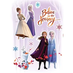 Wandtattoo Frozen 2 Believe in the Journey 50x70 cm ^ Komar Discount