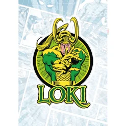 Wandtattoo Loki Comic Classic 50x70 cm ^ Komar Online