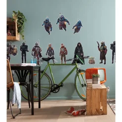 Wandtattoo Mandalorian Iconic Figures 100x70 cm ^ Komar New