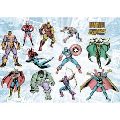 Wandtattoo Marvel Comics Collection 100x70 cm ^ Komar