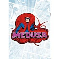 Wandtattoo Medusa Comic Classic 50x70 cm ^ Komar Outlet
