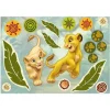 Wandtattoo Simba and Nala 50x70 cm ^ Komar