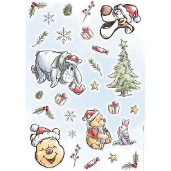 Wandtattoo Winnie the Pooh Christmas 50x70 cm ^ Komar Clearance