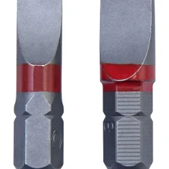 Bit Schlitz 1,2 x 6,5/1,6 x 8 mm 2 Stück ^ Krone New